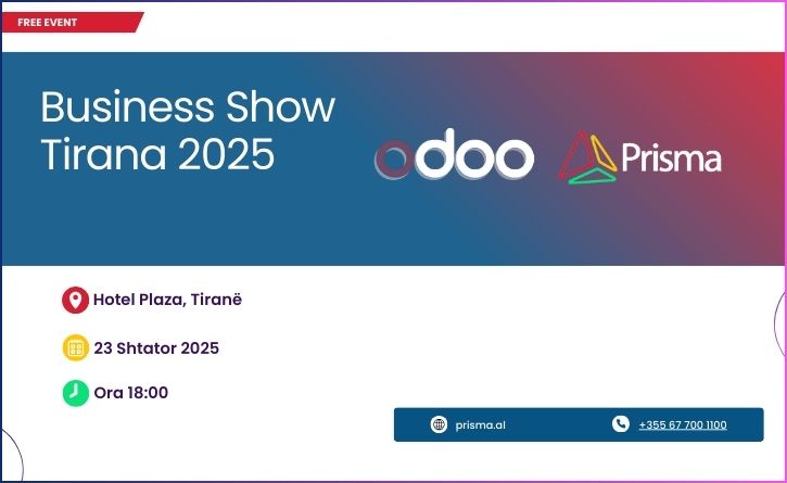  Business Show Tirana 2025 – Odoo